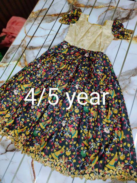 KiDS LEHENGA and GOWNS crape Kids clothing suppliers